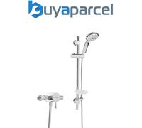 Bristan PM2 SQSHXAR C Prism Exposed Sequential Shower Valver with Adjustable Riser Kit, Chrome