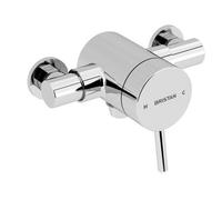 Bristan Prism Exposed Sequential Shower Valve Only | Chrome | Brass | 158mm x 110mm x 110mm