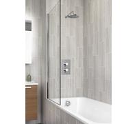 Bristan SHWR PK Complete Prism Recessed Dual Control Shower Pack, Chrome