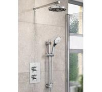 Bristan Prism Thermostatic Mixer Shower Concealed Valve Fixed & Handheld Head