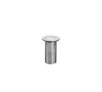 Bristan Push Button Unslotted Push Clicker Basin Waste | Chrome | Brass | 60mm x 78mm x 60mm