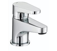 Bristan Quest Bathroom Taps, Chrome Basin Mixer tap | QST BAS C, Includes clicker waste, Bathroom sink taps, Matching bath taps available, Lifetime Cover