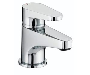 Bristan Quest Bathroom Taps, Chrome Basin Mixer tap | QST BAS C, Includes clicker waste, Bathroom sink taps, Matching bath taps available, Lifetime Cover