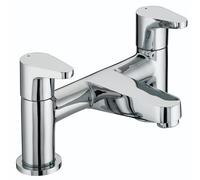 Bristan Quest Bathroom Taps, chrome bath filler tap