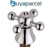 Bristan R 1/2 TC Basin Tap Reviver With Traditional Handles Chrome