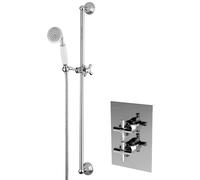 Bristan Rare Dual Control Thermostatic Recessed Shower Valve with Riser Kit