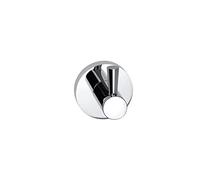 Bristan Robe Hook RD C Round - Brass/Chrome - 48x55x50mm