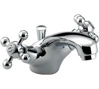 Bristan R BAS C Regency Mono Basin Mixer with Pop-Up Waste - Chrome