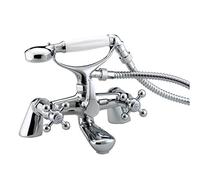 Bristan Regency Traditional Bathroom Taps, Chrome Bath Shower Mixer tap | R LBSM C, Traditional design, Matching bathroom sink taps available, Lifetime Cover