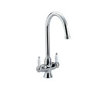 Bristan Renaissance Easyfit Kitchen Sink Mixer Tap including Base | Chrome | Brass | 150mm x 365mm