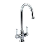 Bristan Renaissance Traditional Kitchen Tap, Chrome, RS SNK EF C