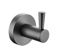 Bristan Round Hook Gun Metal Grey