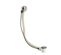 Bristan Round Pop Up Bath Waste with Overflow | Chrome | Brass | 70mm x 750mm x 70mm