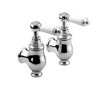 Bristan RS2 GLO C Renaissance Globe Taps Bathroom, Chrome