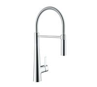 Bristan Sabre Pull Out Kitchen Mixer Tap, Chrome