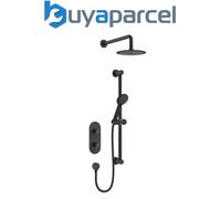 Bristan Saffron Black Concealed Dual Control Shower Pack