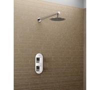 Bristan SHWR PK Complete Sail Recessed Dual Control Pack, Chrome, Shower w/Kit