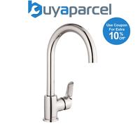 Bristan SE SNK C Seltz Monobloc Kitchen Tap Chrome Single Lever + Flexi Fixings