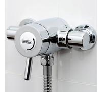Bristan Sirrus Gummers Exposed Thermostatic Mixer Shower Valve 110mm 130mm 138mm