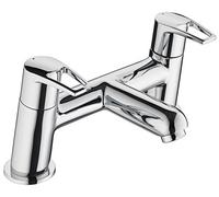 Bristan SM BF C Smile Bath Filler - Chrome Plated, Metallic