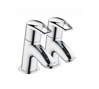 Bristan SM 3/4 C Smile Bath Taps - Chrome Plated