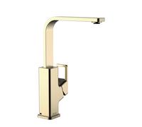 Bristan Spruce Kitchen Tap, Brushed Brass, SPR EFSNK BB | Swivel spout, Top fix EasyFit installation, Eco Start saves energy, Single lever, Kitchen mixer tap, Lifetime Cover