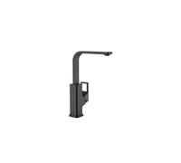 Bristan Spruce Kitchen Tap - Swivel spout, eco Start, Single Lever EasyFit Black Kitchen Sink tap, SPR EFSNK BLK