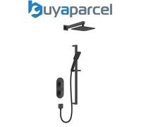 Bristan Tangram Black Concealed Dual Control Shower Pack