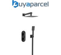 Bristan Tangram Concealed Dual Control Shower Pack2 Black