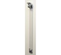 Bristan Timed Flow Push Button Shower Panel with Adjustable Head | Stainless Steel | 80mm x 1050mm x 31mm