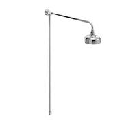 Bristan Traditional Rigid Riser Shower Kit | Chrome | Brass | 19mm x 1135mm x 567mm