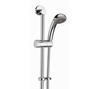 Bristan Traditional Single Function Slide Bar Shower Kit | Chrome | Brass/ABS | 125mm x 600mm x 56mm