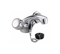 Bristan VAC BASNW C MT Club Mono Basin Mixer Without Waste and Metal Heads - Chrome Plated