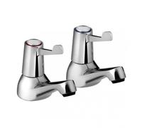Bristan VAL2 1/2 C CD Value Basin Taps, Chrome