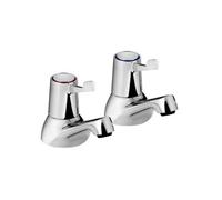 Bristan Val2 3/4 C Cd Lever Bath Taps With Ceramic Disc Valves Chrome