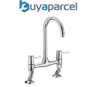 Bristan VAL2 BRDSM C CD Lever Bridge Deck Sink Mixer Chrome Kitchen Tap