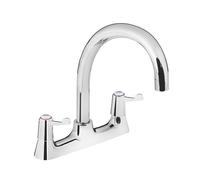 BRISTAN VAL2 DSM C CD LEVER DECK-MOUNTED SINK MIXER CHROME (573JE)