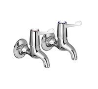 Bristan Value BIB Taps with Ceramic Disc Valves, Deck Mounted, Chrome Finish