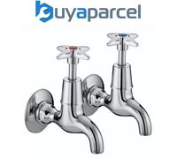 Bristan VAX BIB C X Cross Head Bib Taps Chrome Tap