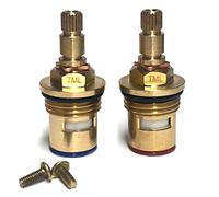 Bristan VS01-C20 | BS5412 XZ Compatible Tap Cartridge Valve Quarter Turn x 51mm x 20 1/2" BSP (No Threaded Collar)
