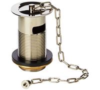 Bristan W BASIN02 C Basin Waste With Plug Slotted - Chrome