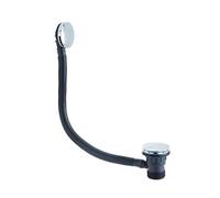 Bristan W BATH03 C Round Clicker Bath Waste with Overflow C, Chrome