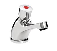 Bristan Z2 1/2 C Self Closing Single Basin Soft Touch Timed Flow Tap - Chrome