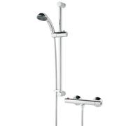 Bristan Zing Thermostatic Bar Mixer Shower Cool Touch 135 - 165mm Pipe Centres