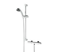 Bristan Zing Thermostatic Bar Mixer Shower Cool Touch 135 - 165mm Pipe Centres