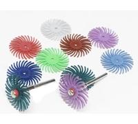 Bristle Disc Assortment 20PCS 80-5000 Grit 25MM Bristle Disc Abrasive Brush 2.35mm Shank Polishing Wheel(80 grit kt)