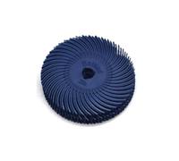 Bristle Disc Assortment 3inch 75mm 10PCS Bristle Disc Brush Assortment Polisher Mandrel Wood Jewelry Plastic Bracket(10pcs 120 grit)