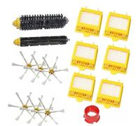 Bristle Flexible Beater Brush Hepa Filter Side Brush/Fit For IRobot Roomba 700 Series 770 780 790 Vacuum Cleaner Sweeping Robot Set (Color : Orange)