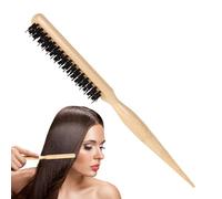 Bristle Teasing Comb, Nylon Hairbrush, Styling Comb with Fine Bristles, Curling Tail Combs, Hair Tool Detangling Accessory for Curls Waves Serve for a Long Time Boosts Hair Volume
