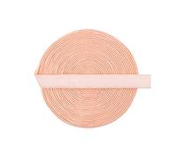 Bristlegrass, 1 in x 1.8 m Peach Petal Pattern Elastic Band for Sewing High Elasticity (2m x 1 in Peach Petal)